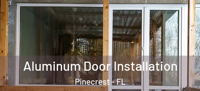  Aluminum Door Installation Pinecrest - FL
