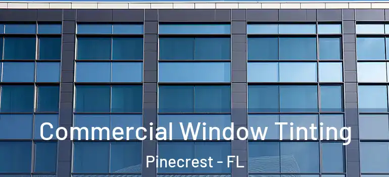  Commercial Window Tinting Pinecrest - FL