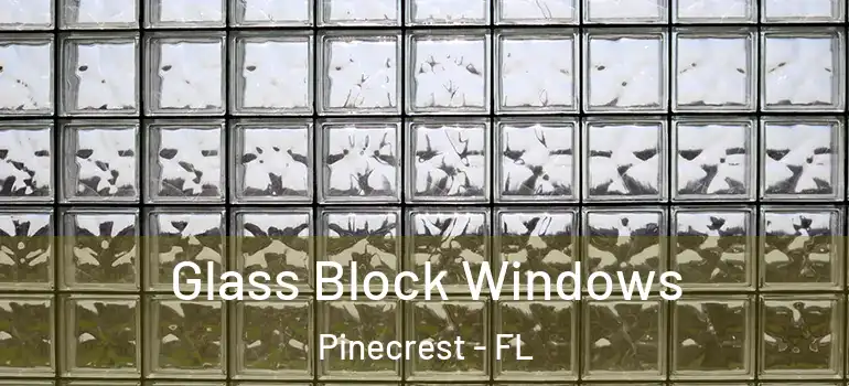  Glass Block Windows Pinecrest - FL