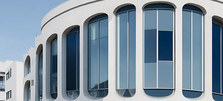 Geometric Window Curtains in Pinecrest, FL