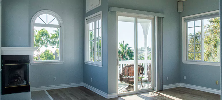 Tempered Glass Sliding Door inPinecrest, FL