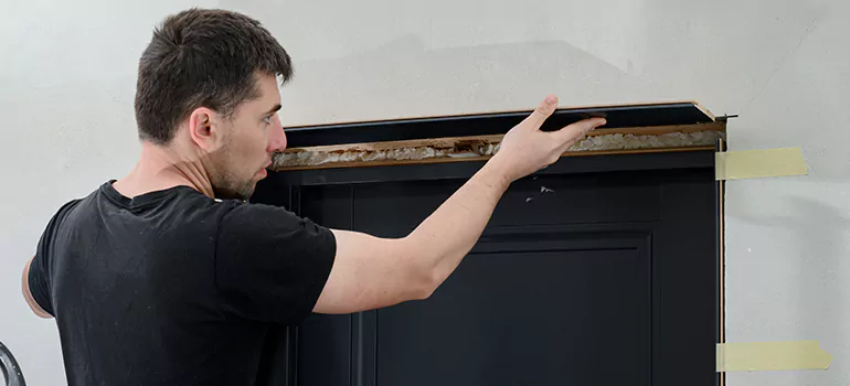 Wood Door Hole Repair in Pinecrest, FL