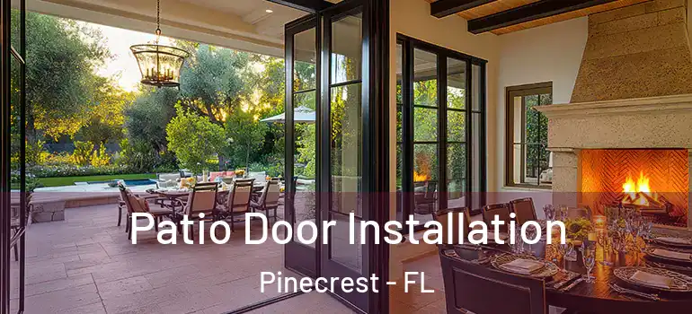  Patio Door Installation Pinecrest - FL