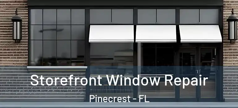  Storefront Window Repair Pinecrest - FL