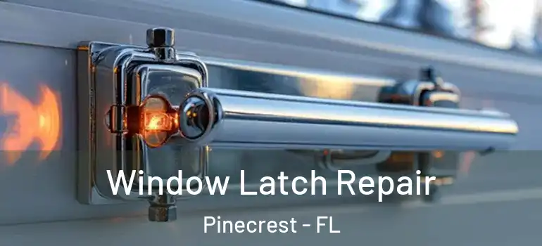  Window Latch Repair Pinecrest - FL
